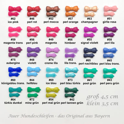 Auer Haarspange Schleife klein 25er Set