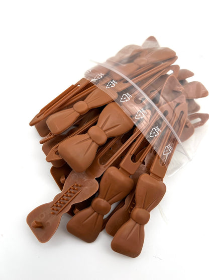 Auer Haarspange Schleife groß 25er Set