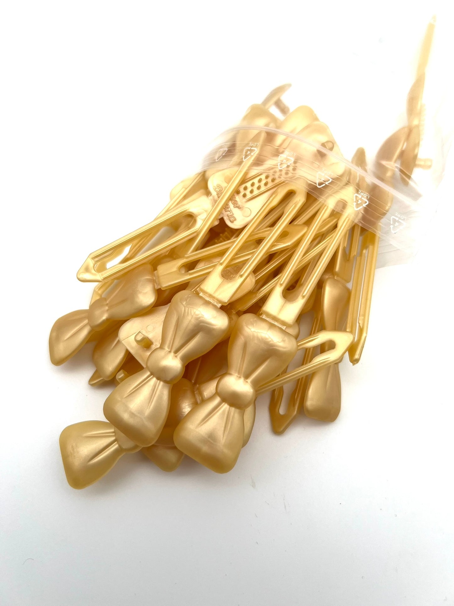 Auer Haarspange Schleife groß 25er Set