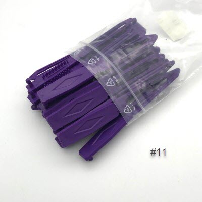 Auer Haarspange Raute groß 25er Set