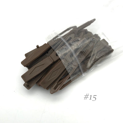 Auer Haarspange Raute groß 25er Set