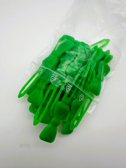 Auer Haarspange Schleife groß 25er Set