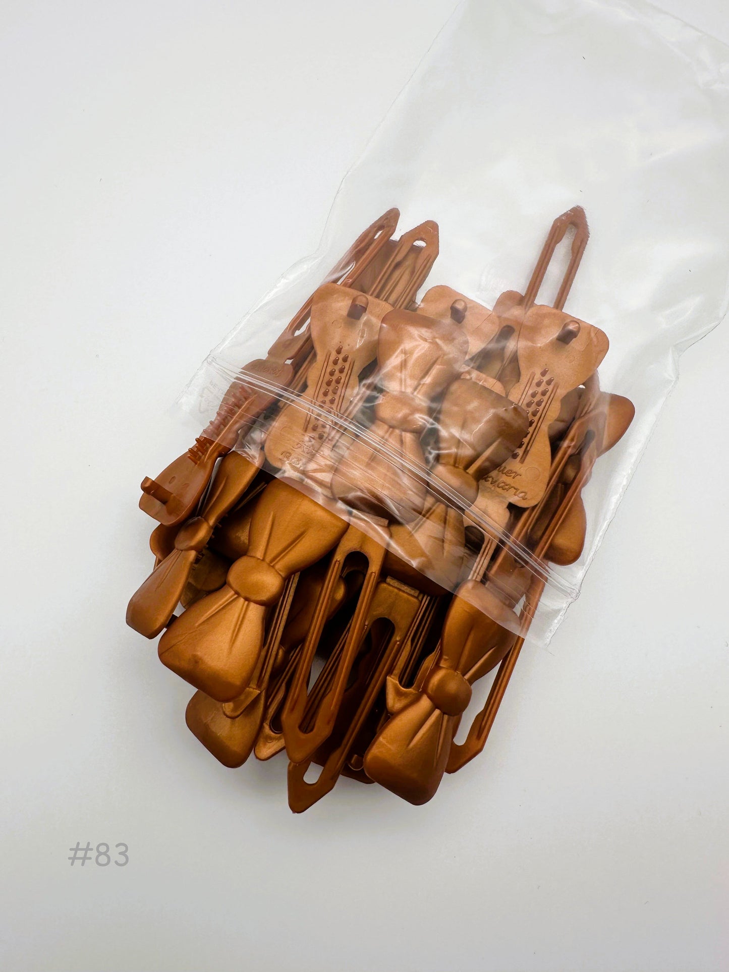 Auer Haarspange Schleife groß 25er Set