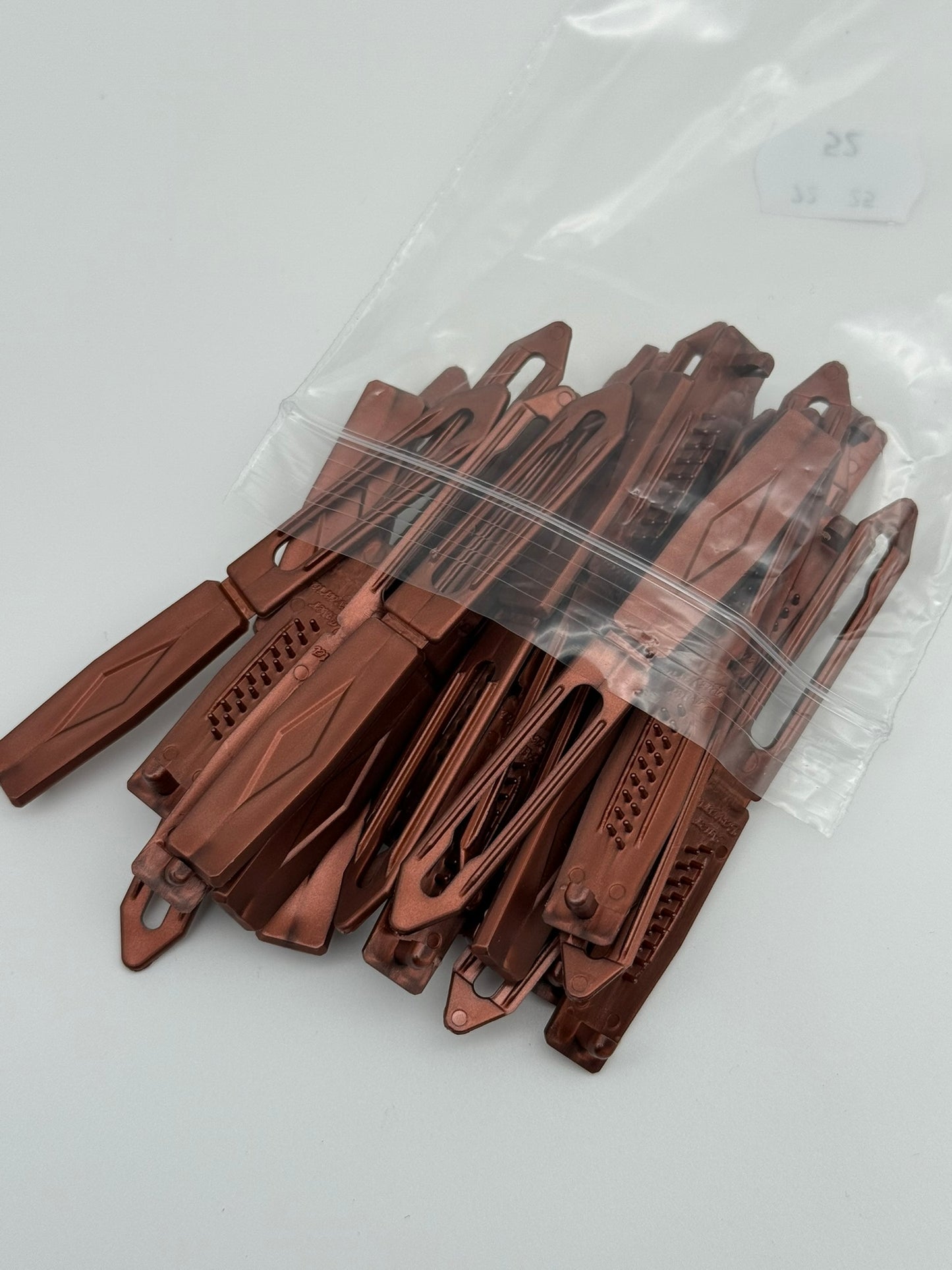 Auer Haarspange Raute groß 25er Set